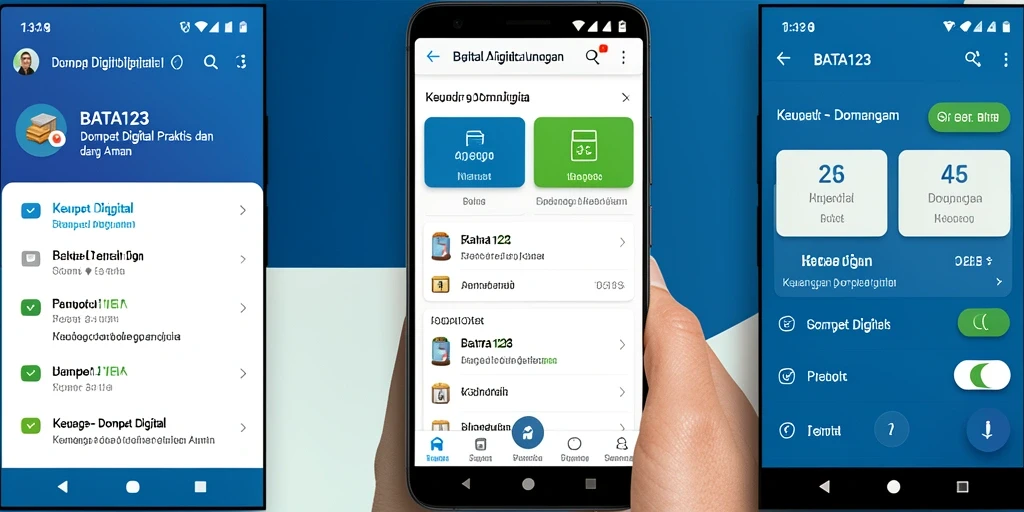 Tampilan antarmuka BATA123 yang user-friendly dan responsif.