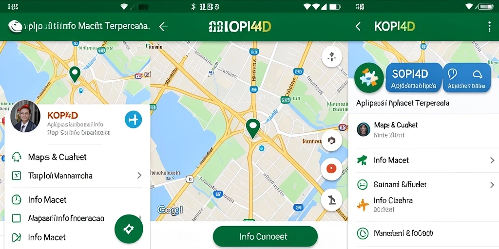 Tampilan antarmuka aplikasi KOPI4D yang informatif.