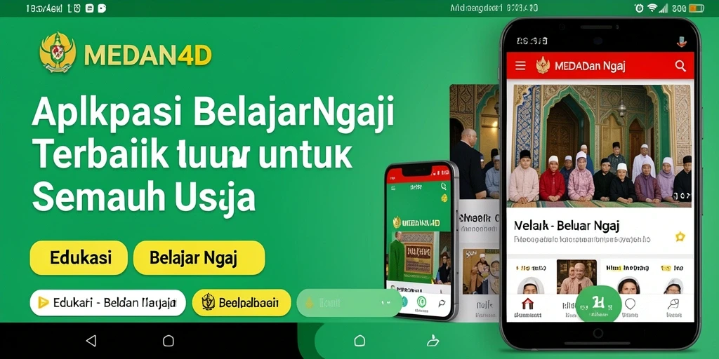 Antarmuka pengguna MEDAN4D yang menarik dan interaktif.