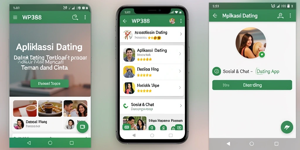 Tampilan antarmuka WP888 yang menarik dan mudah digunakan.