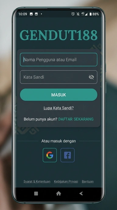Panduan Masuk Akun Gendut188 untuk Android